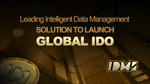 IDMS: Leading Intelligent Data Management Solution to Launch Global IDO